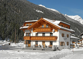 pension haus andrea st leonhard pitztal winter